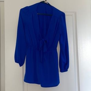 Women’s Romper: Royal Blue